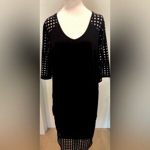 Clara Sun Woo 3-Piece Ensemble with Tunic L and Skirt L with Over Jacket XL